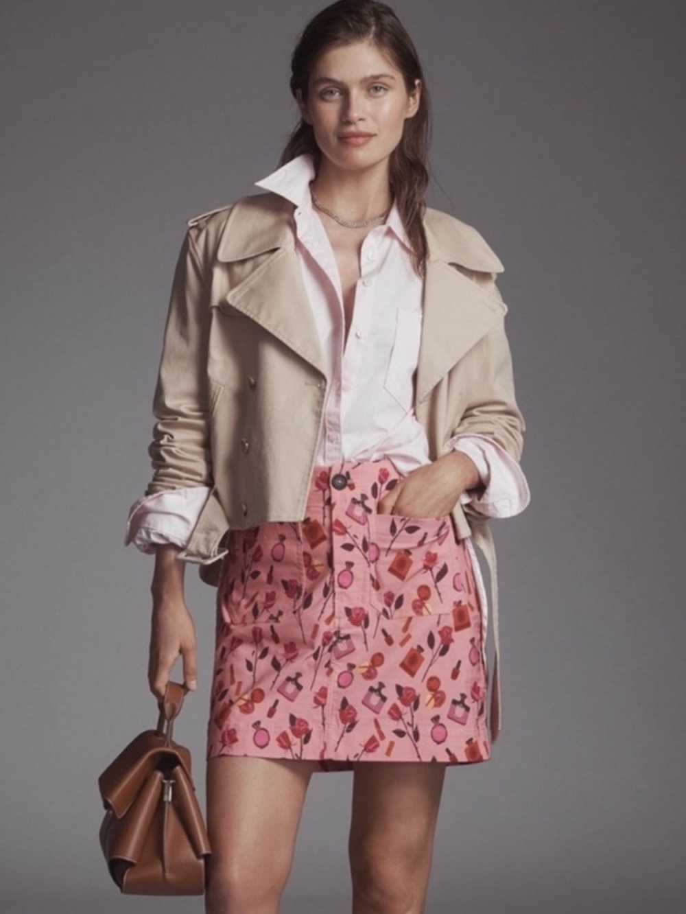 NWT Anthro Maeve The Anisa Makhoul Colette Mini Skirt